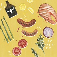 Throw it on the Grill II Fine Art Print
