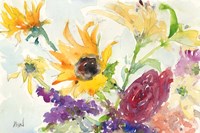 Bright Wild Flowers I Fine Art Print