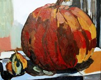 Pumpkin Still Life I Fine Art Print