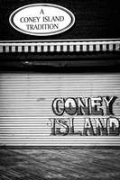 Coney Island New York Black/White Fine Art Print