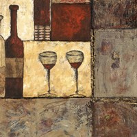 Wine for Two II Fine Art Print