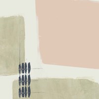 Monotype Abstraction I Framed Print