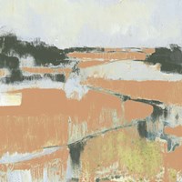 Coral Fields I Framed Print