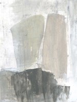 Muted Mod Shapes II Framed Print