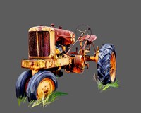 Vintage Tractor IX Fine Art Print