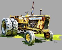 Vintage Tractor XV Fine Art Print