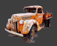 Vintage Truck V Fine Art Print