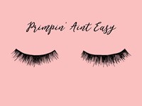 Lash Chat I Fine Art Print