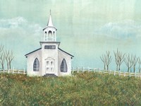 Country Church I Fine Art Print