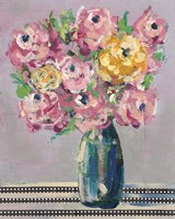 Feisty Floral I Fine Art Print