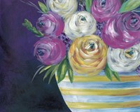 Cotton Candy Floral I Fine Art Print