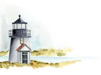 Ocean Beacon I Fine Art Print