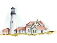 Ocean Beacon II Fine Art Print