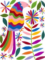 Otomi Bird IV Fine Art Print