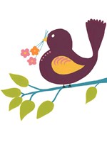 Cute Bird IV Fine Art Print