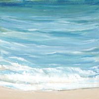 Sea Breeze Coast I Framed Print