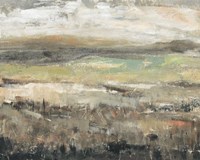 Grassland Showers I Framed Print