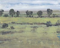 Horizon Time I Framed Print