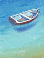 Anchored Dingy II Fine Art Print