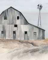 Winter Barn I Fine Art Print