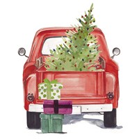 Christmas Cars III Fine Art Print