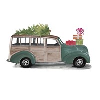 Christmas Cars IV Fine Art Print