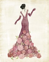 Garland Gown II Fine Art Print