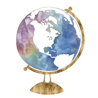 Adventure Globe II Fine Art Print