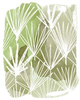 Patch Palms I Framed Print