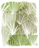 Patch Palms II Framed Print