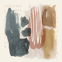 Ochre Echo III Framed Print