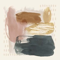 Ochre Echo IV Framed Print