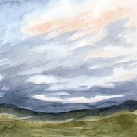 Windswept Horizon I Fine Art Print