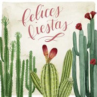 Christmas Cactus II Framed Print