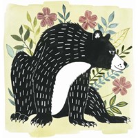 Floral Forester III Framed Print