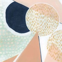 Peach Eclipse V Fine Art Print