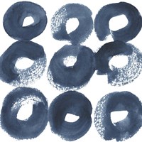 Indigo Ripple VII Fine Art Print