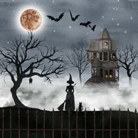Harvest Moon I Fine Art Print