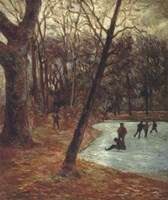 Skaters, 1884-85 Fine Art Print