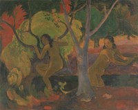 Bathers at Tahiti, 1897 Fine Art Print