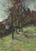 Road in Rouen II, 1885 Fine Art Print