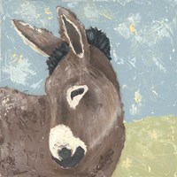 Farm Life-Donkey Fine Art Print