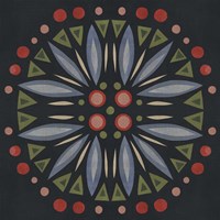 Folk Mandala III Fine Art Print