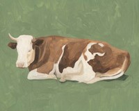 How Now Brown Cow I Fine Art Print