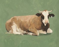 How Now Brown Cow II Fine Art Print