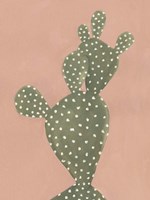 Coral Cacti II Fine Art Print