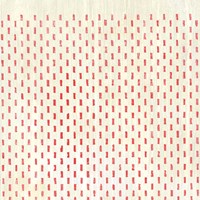 Weathered Patterns in Red VIII Framed Print