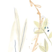 Botany Gesture I Framed Print