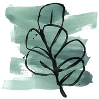 Tropical Sumi-e V Fine Art Print