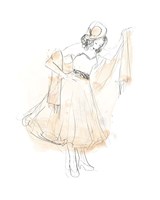 Blush & Grey Fashion I Fine Art Print